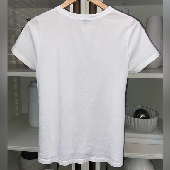 White top with black ties, women’s size S - Picture 8 of 8